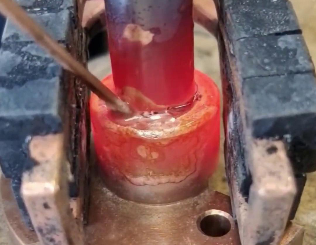 黃銅頭高頻焊接，用高頻焊機輕松完成